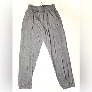 Vintage Champion Sweatpants Men's Medium  Jogger Gray Authentic Athleticwear 90s